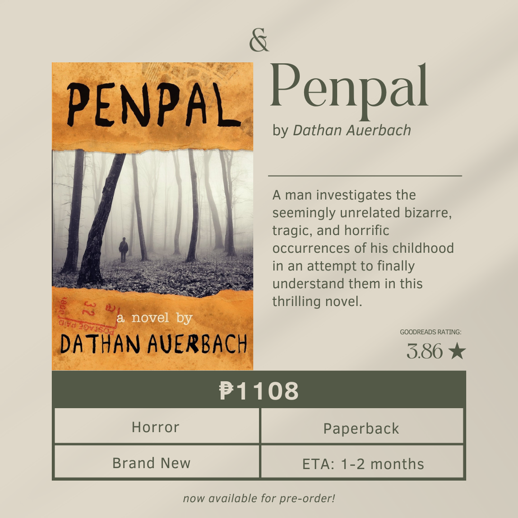 Penpal by Dathan Auerbach (Paperback)