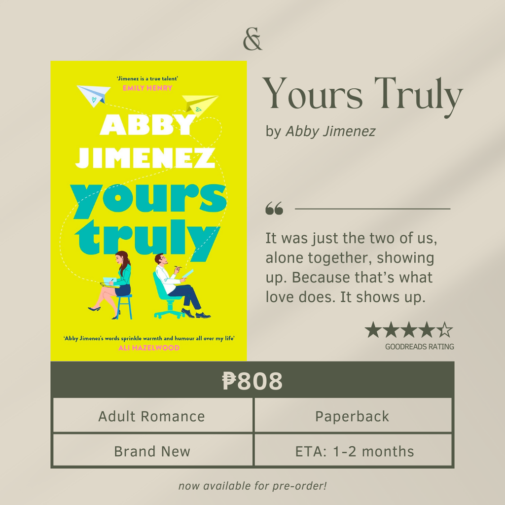 Yours Truly by Abby Jimenez (Paperback)