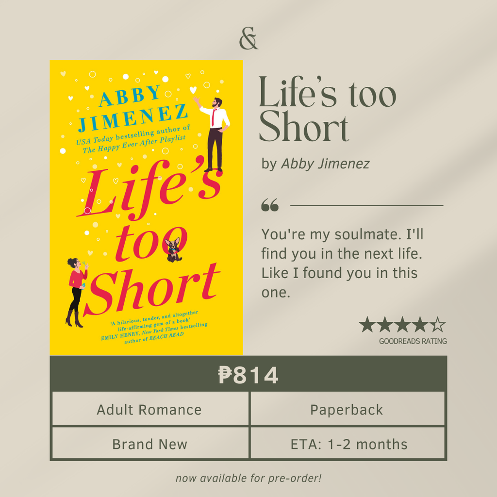 Life's Too Short by Abby Jimenez (Paperback)