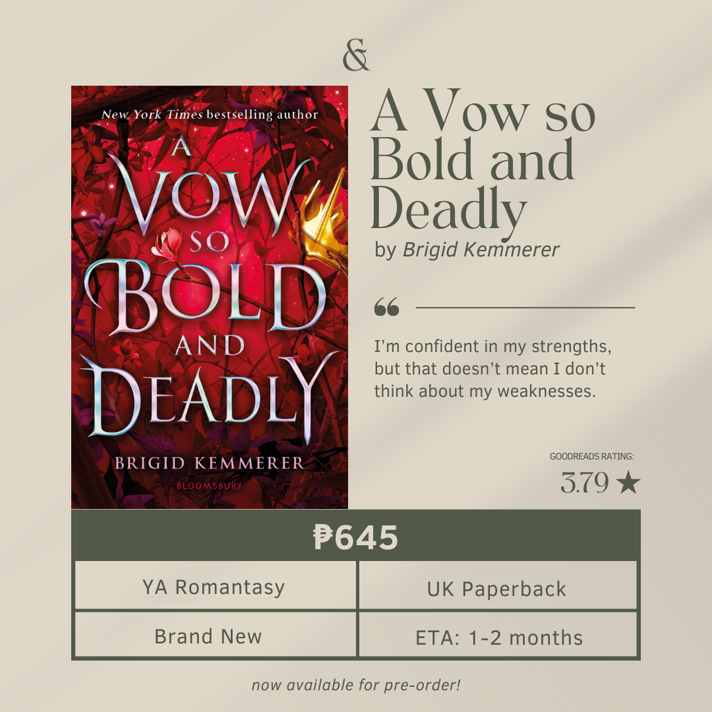 A Vow So Bold and Deadly by Brigid Kemmerer (Paperback)