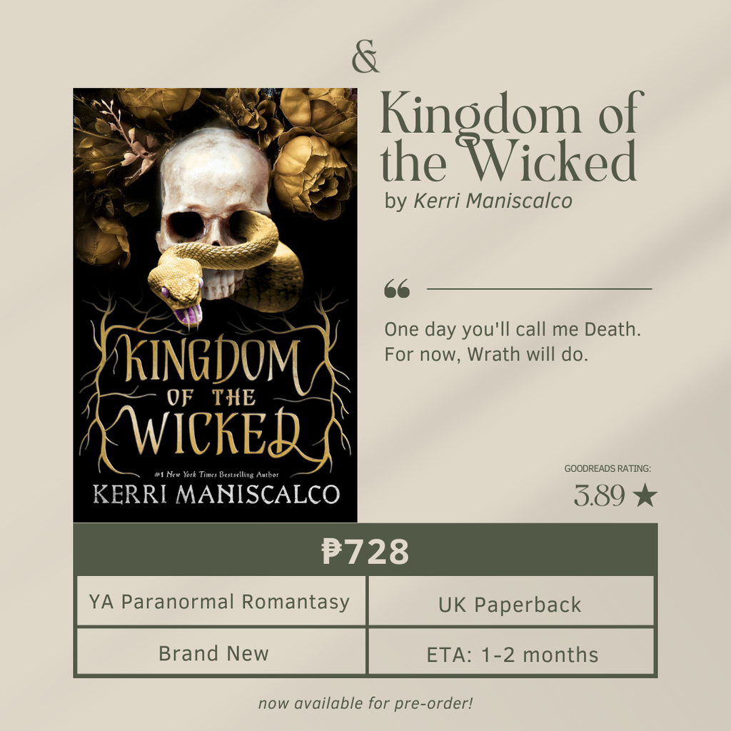 Kingdom of the Wicked by Kerri Maniscalco (Paperback)