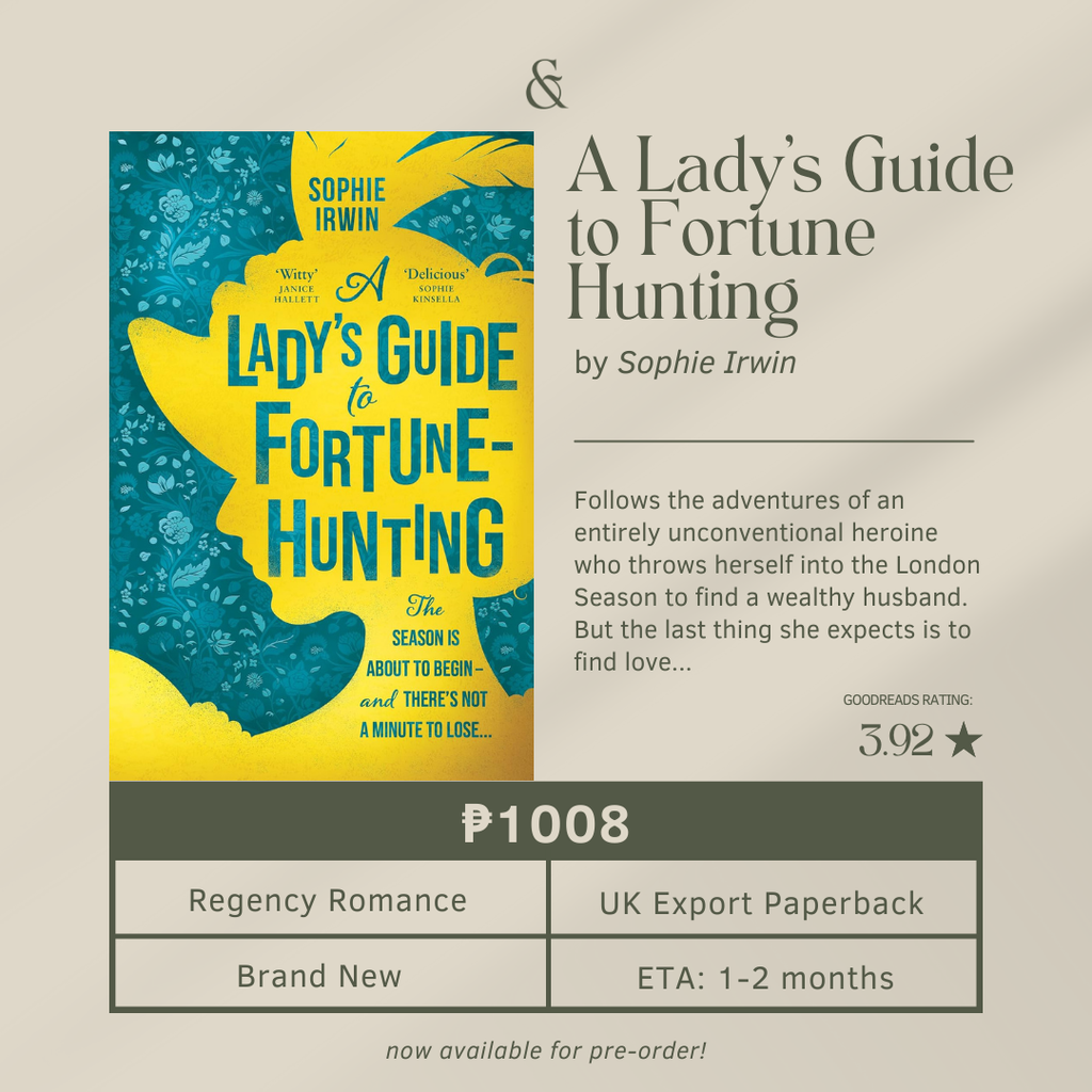 A Lady's Guide to Fortune Hunting by Sophie Irwin (Export Paperback)