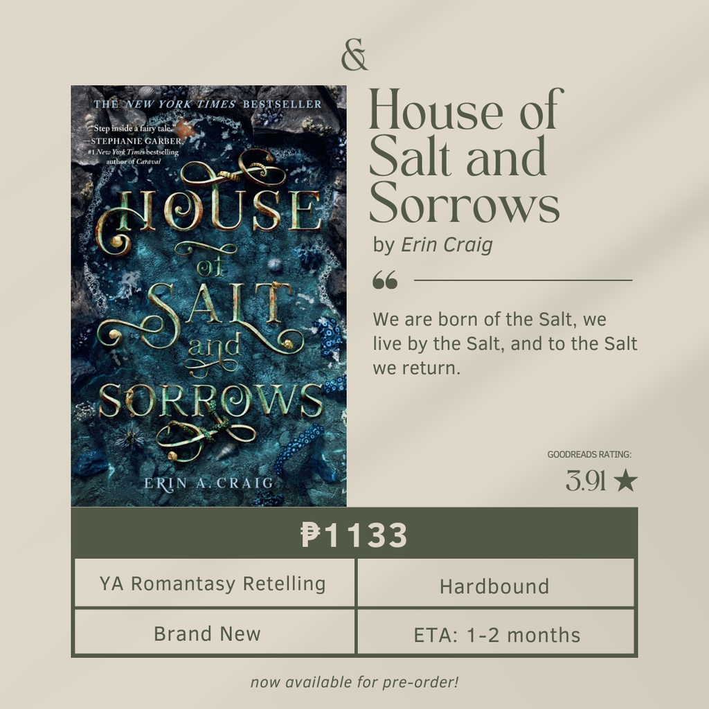 House of Salt and Sorrows by Erin A. Craig (Hardbound)