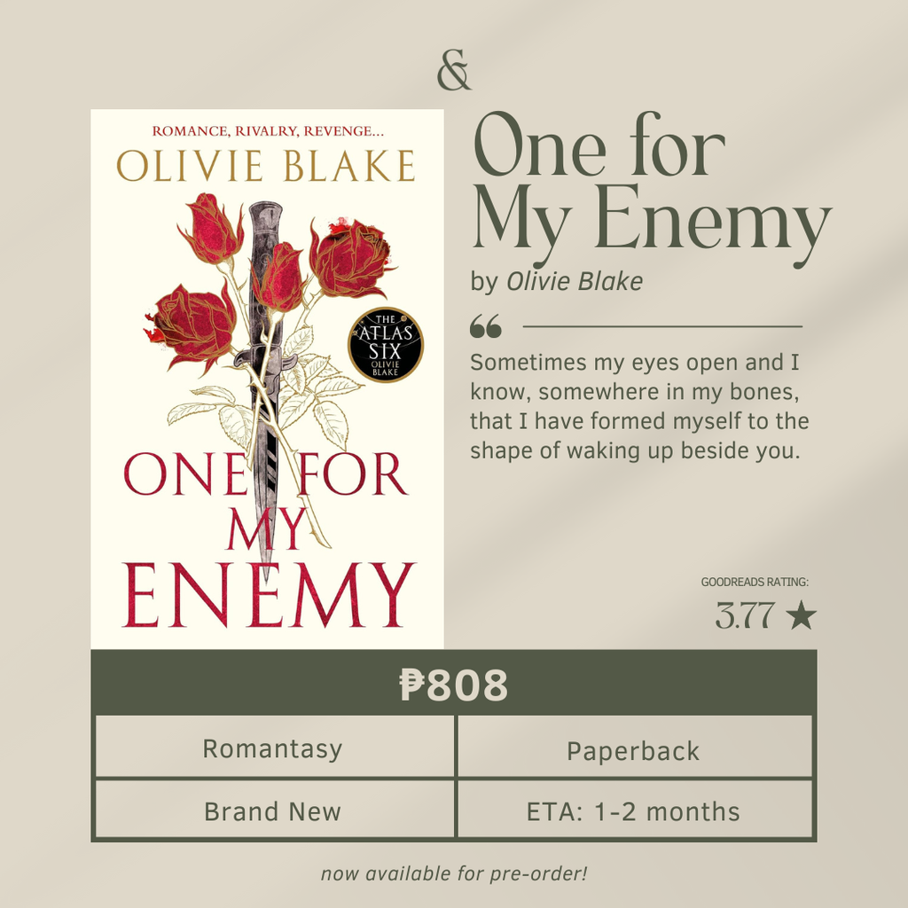 One for My Enemy by Olivie Blake (Paperback)