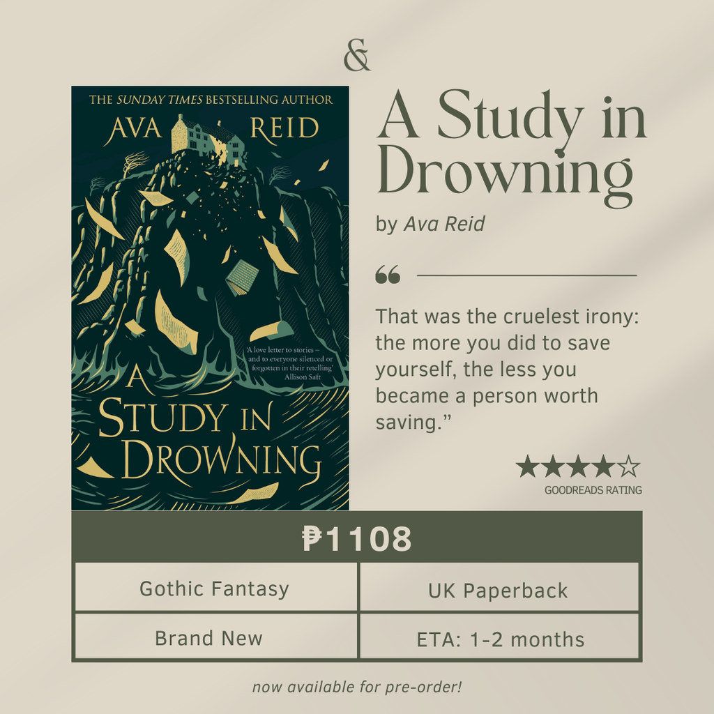 A Study in Drowning by Ava Reid (Paperback)