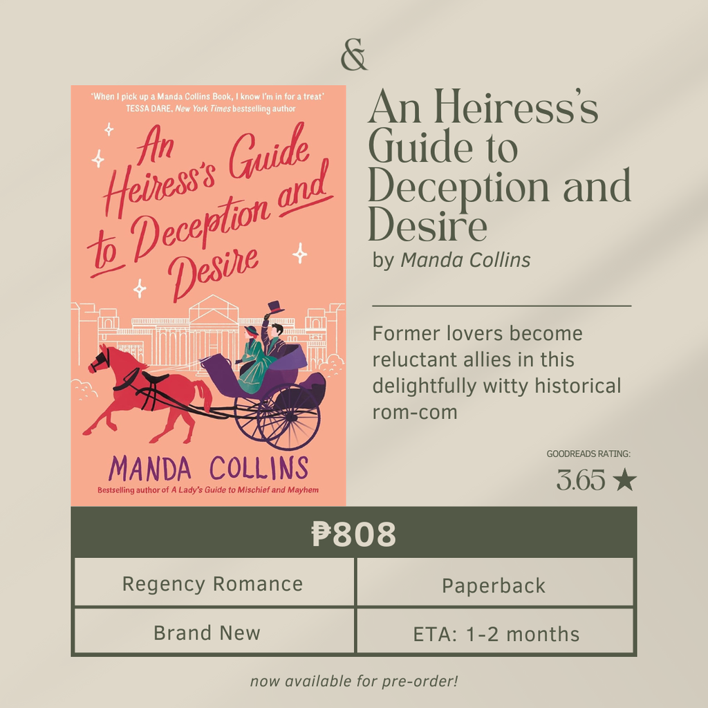 An Heiress's Guide to Deception and Desire by Manda Collins (Paperback)