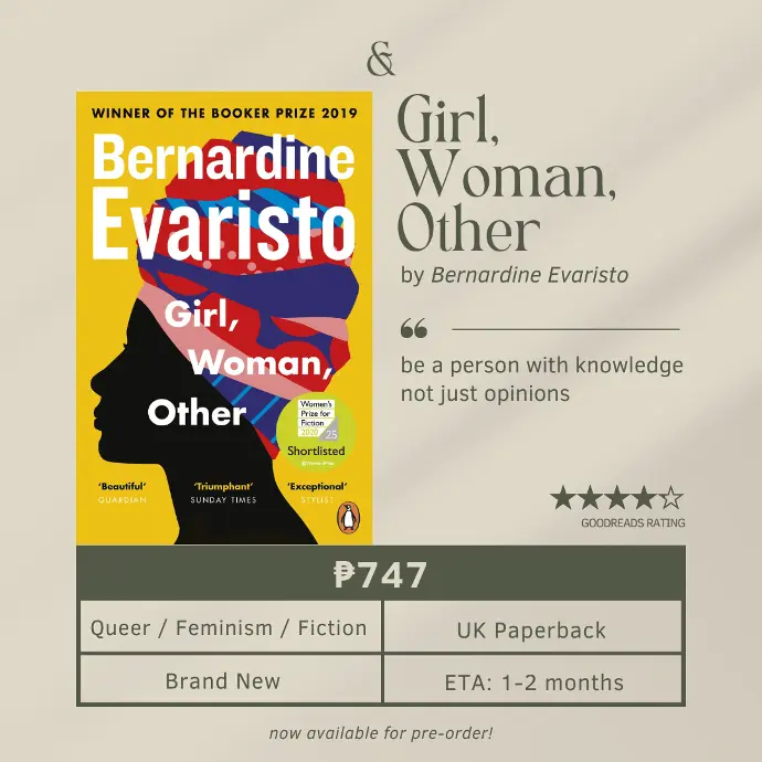 Girl, Woman, Other by Bernardine Evaristo (Paperback)