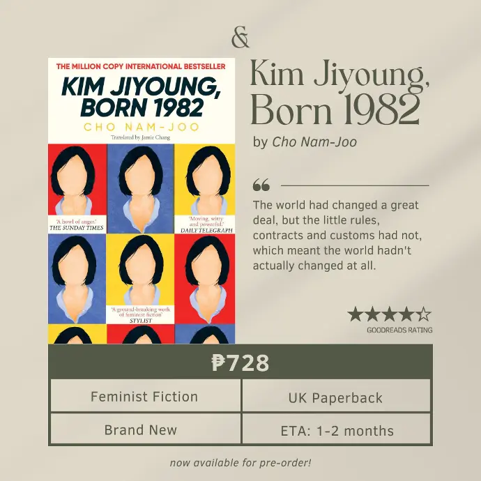 Kim Jiyoung Born 1982 by Cho Nam-Joo (Paperback)