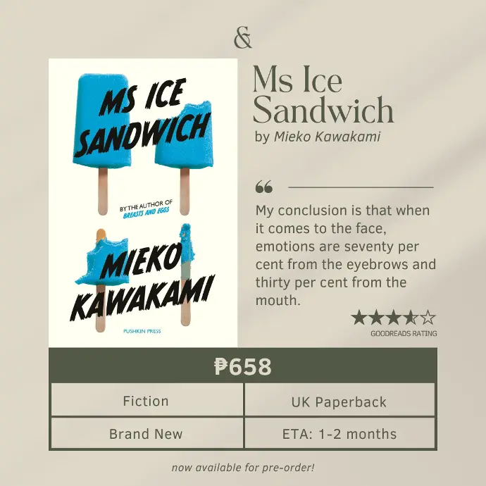 Ms. Ice Sandwich by Mieko Kawakami (Paperback)