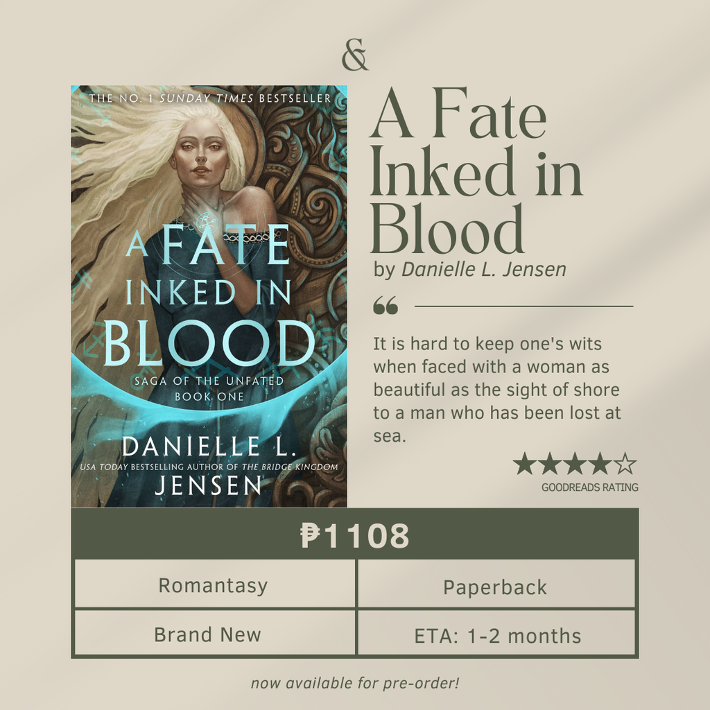 A Fate Inked in Blood by Danielle L. Jensen (Paperback)