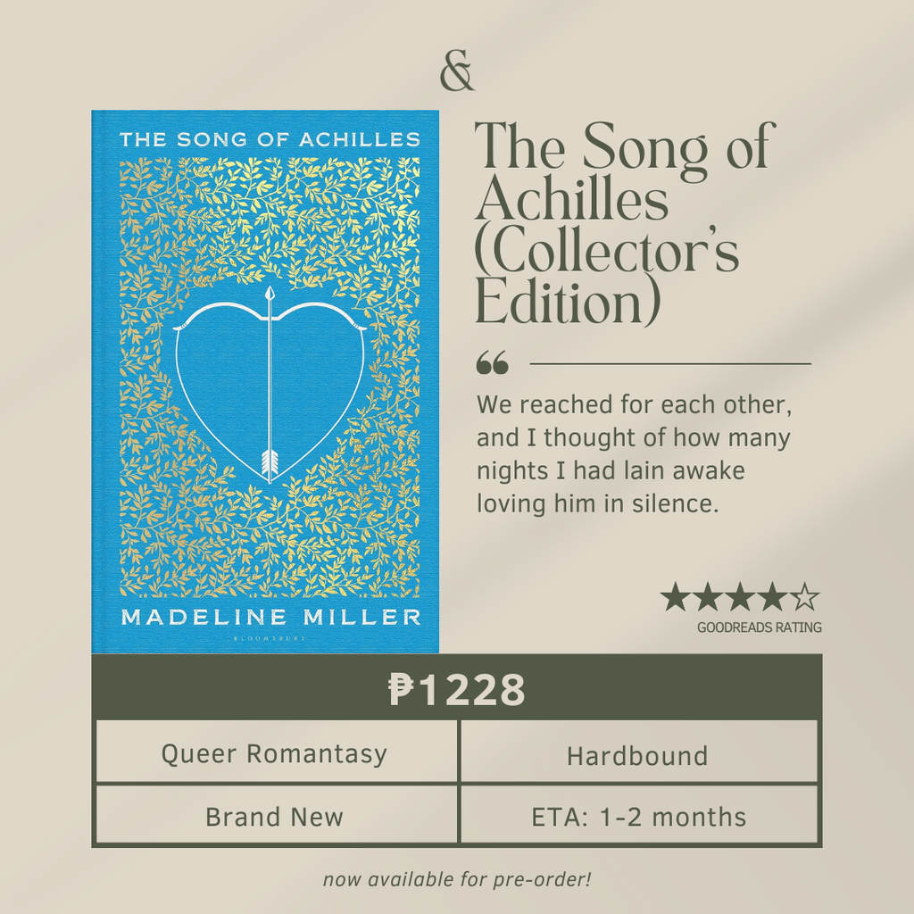 The Song of Achilles by Madeline Miller (Collector's Edition)