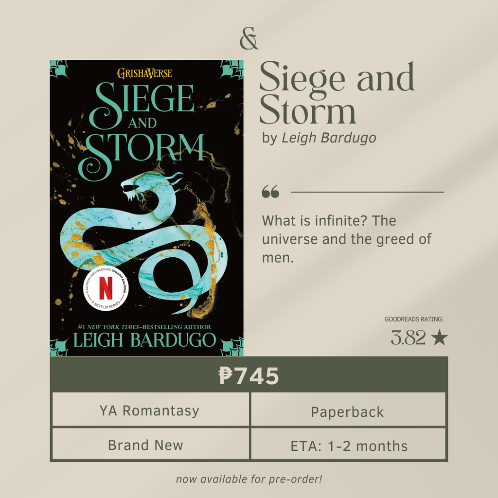 Siege and Storm by Leigh Bardugo (Paperback)