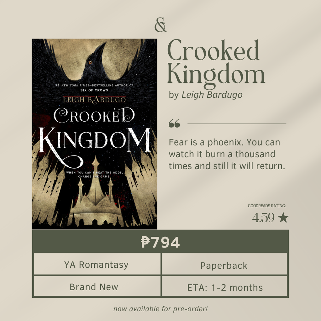 Crooked Kingdom by Leigh Bardugo (Paperback)