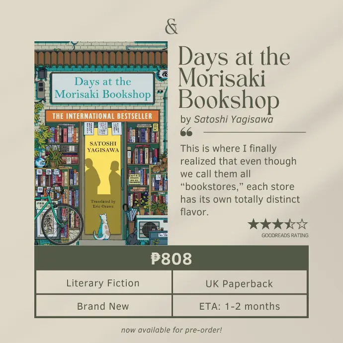 Days at the Morisaki Bookshop by Satoshi Yagisawa (Paperback)