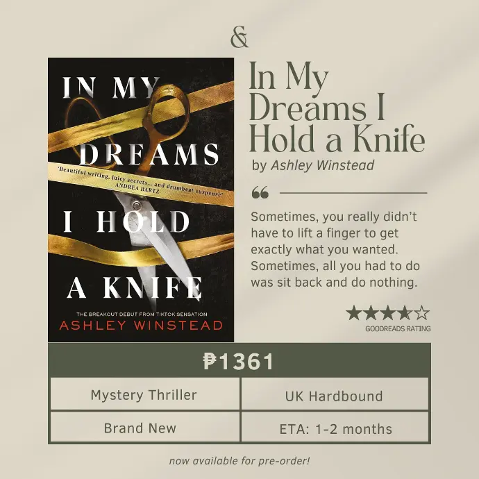 In My Dreams I Hold a Knife by Ashley Winstead (Hardbound)