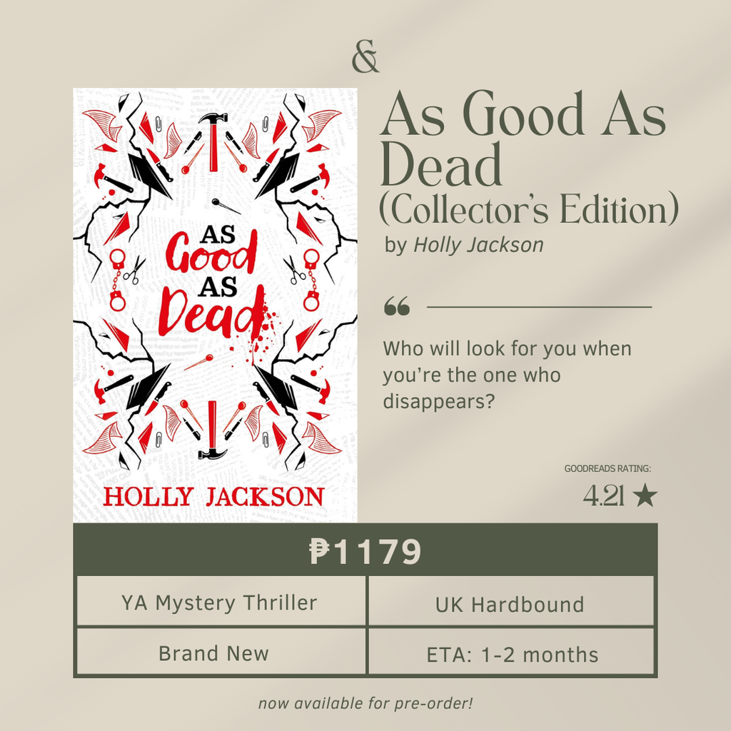 As Good as Dead by Holly Jackson (Collector's Edition)