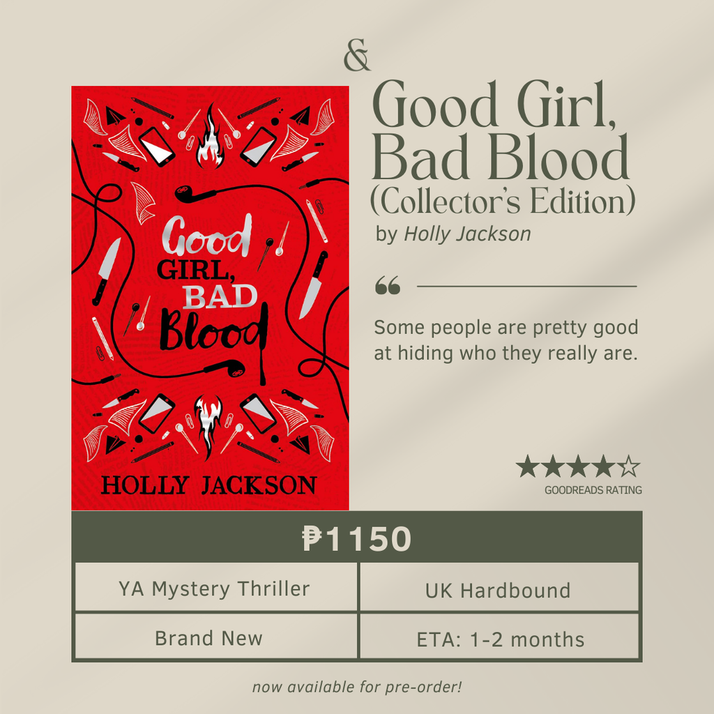 Good Girl, Bad Blood by Holly Jackson (Collector's Edition)