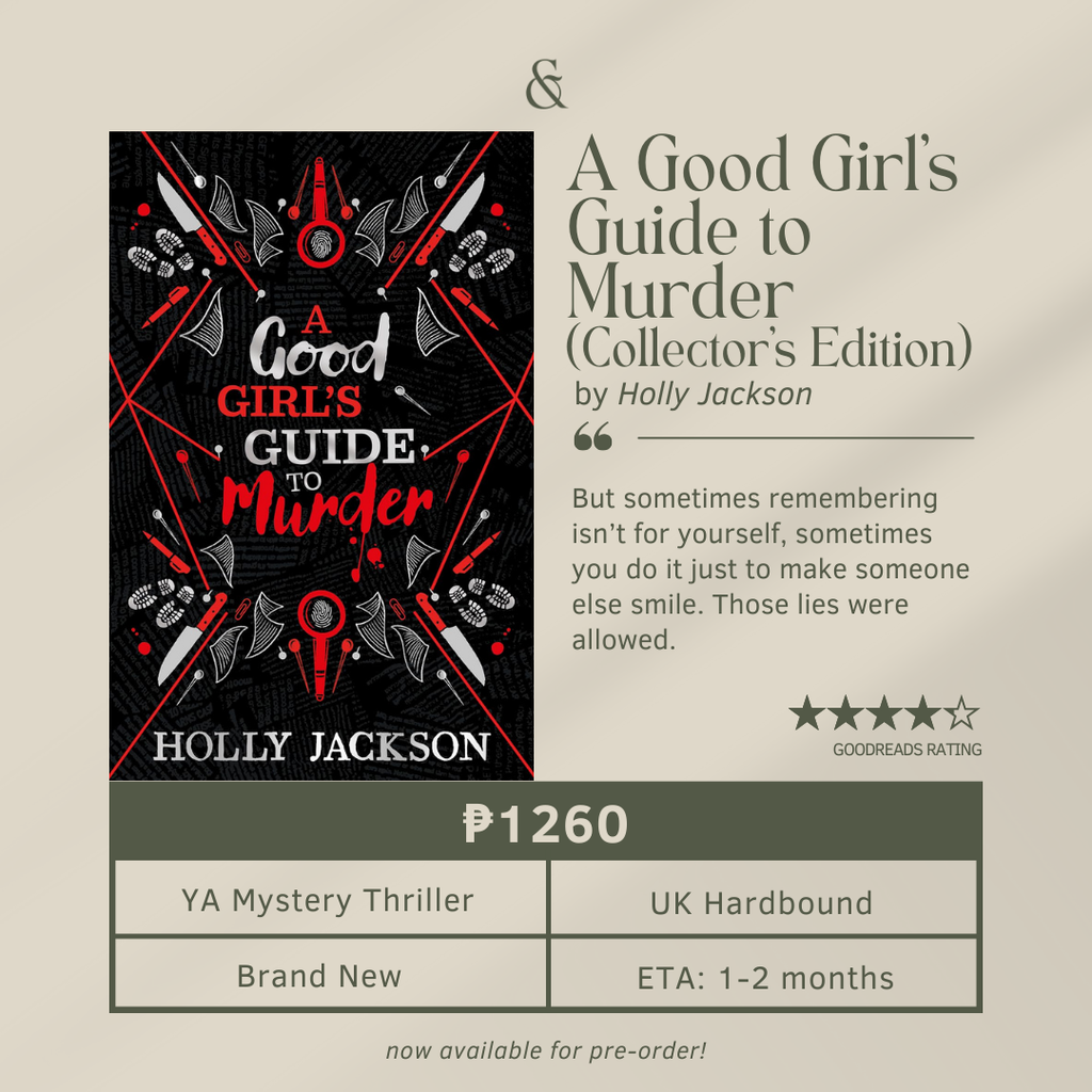  A Good Girl's Guide to Murder by Holly Jackson (Collector's Edition)