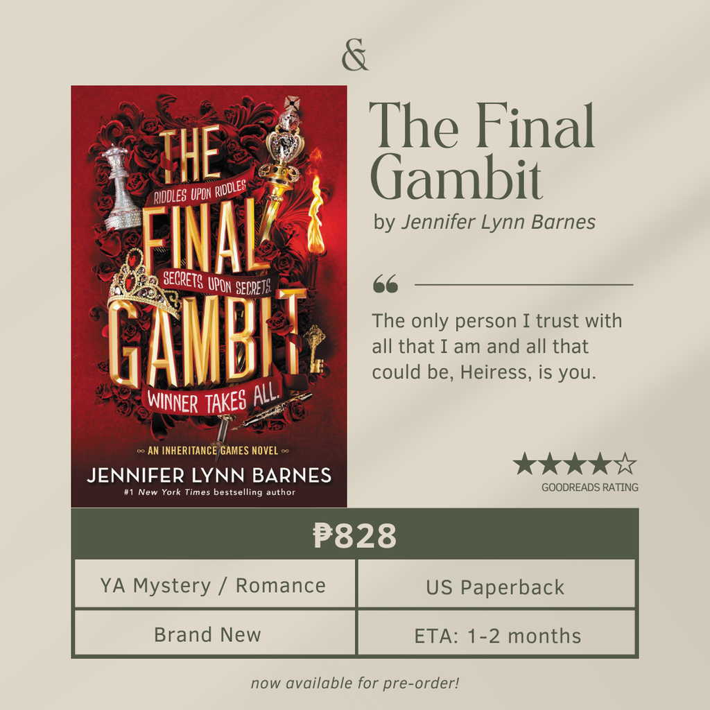 The Final Gambit by Jennifer Lynn Barnes (Paperback)