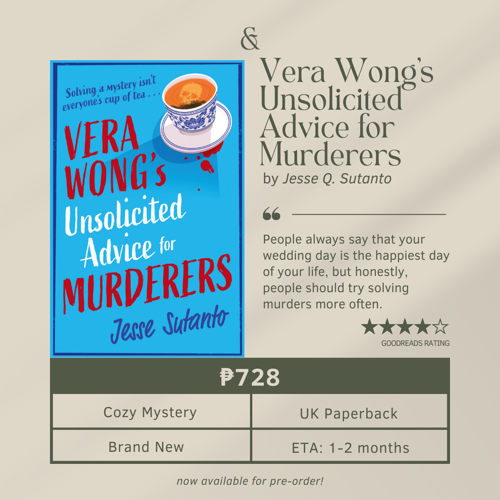 Vera Wong's Unsolicited Advice for Murderers by Jess Q. Sutanto (Paperback)