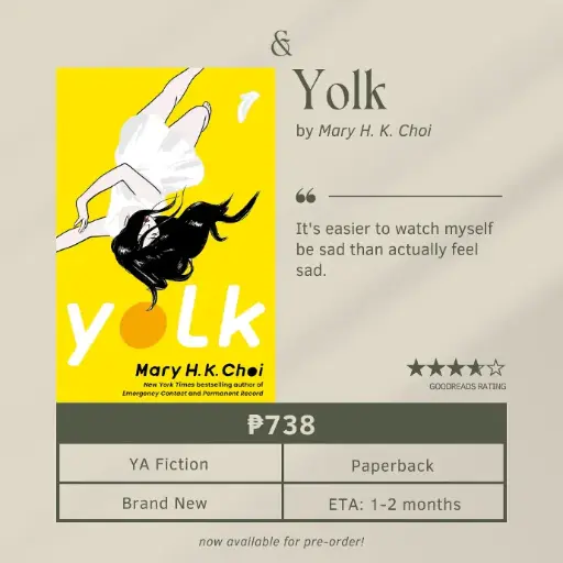 Yolk by Mary H. K. Choi (Paperback)