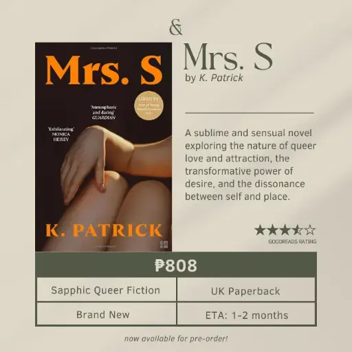 Mrs. S by K. Patrick (Paperback)