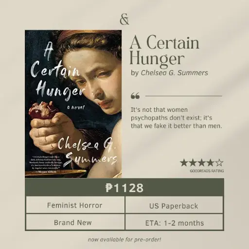 A Certain Hunger by Chelsea Summers (Paperback)