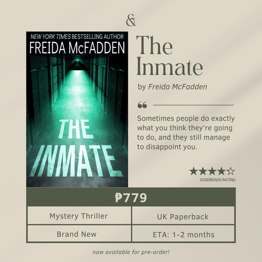 The Inmate by Freida McFadden (Paperback)