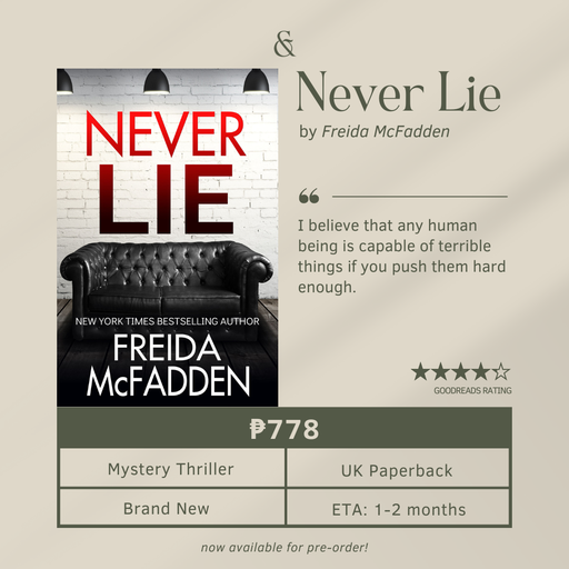 Never Lie by Freida McFadden (Paperback)