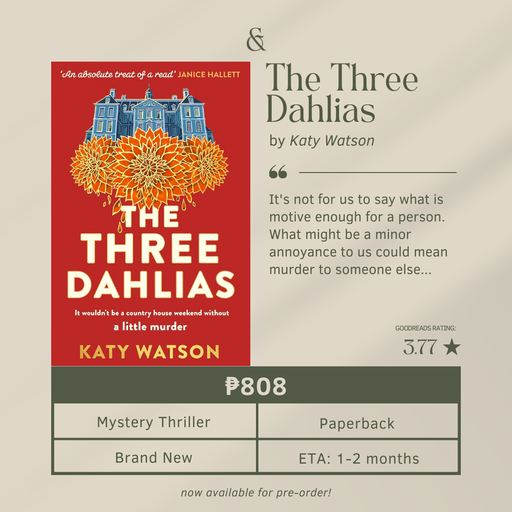 The Three Dahlias by Katy Watson (Paperback)