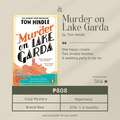 Murder on Lake Garda by Tom Hindle (Paperback)