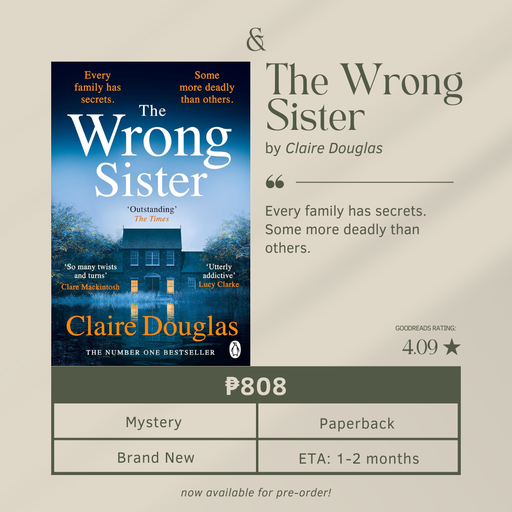 The Wrong Sister by Claire Douglas (Paperback)