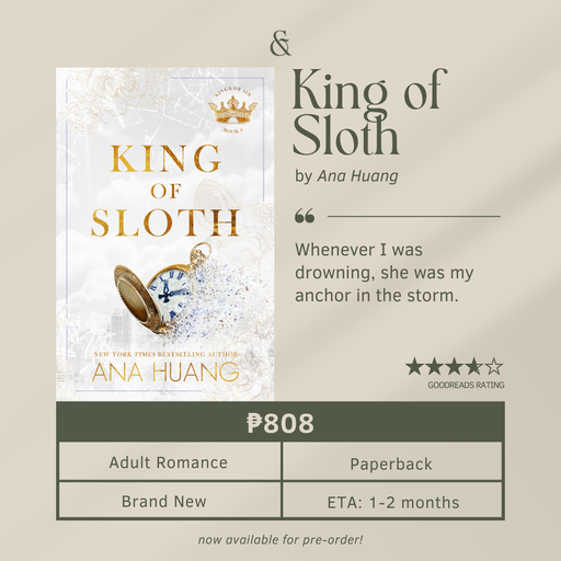 King of Sloth by Ana Huang (Paperback)