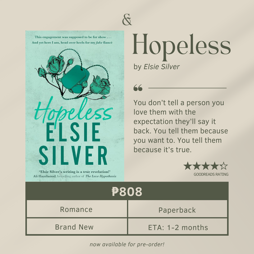 Hopeless by Elsie Silver (Paperback)