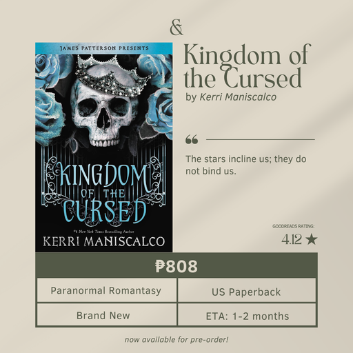 Kingdom of the Cursed by Kerri Maniscalco (Paperback)