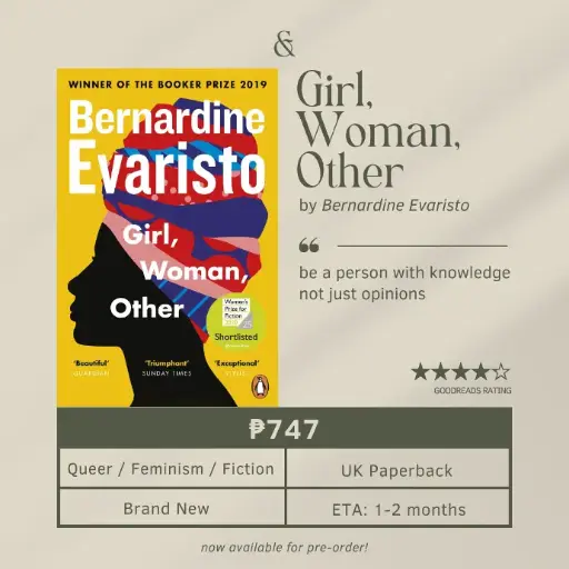 Girl, Woman, Other by Bernardine Evaristo (Paperback)