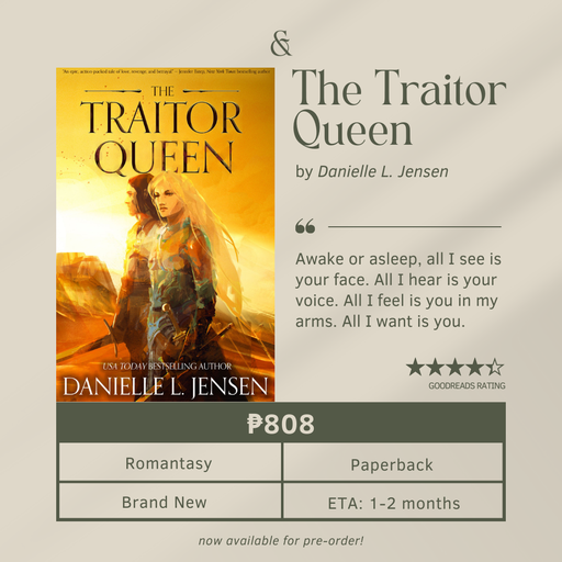 The Traitor Queen by Danielle L. Jensen (Paperback)